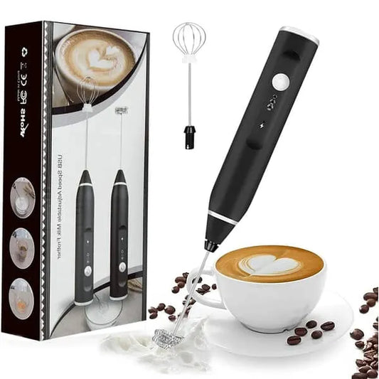 coffee beater 2 in 1 Electric Rechargeable & Milk Frother and Foamer USB Charging Handheld Egg Beater & Coffee Beater
