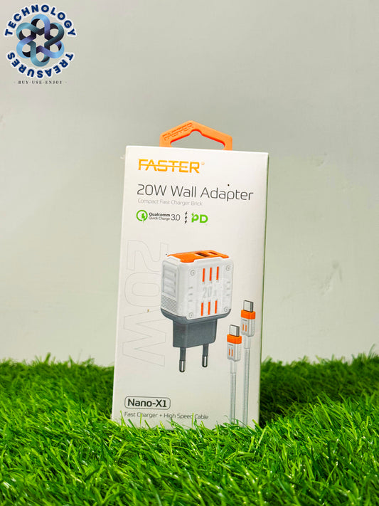 Faster  {20 WATT} Wall Charger PD