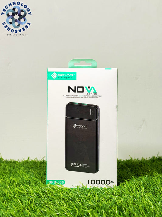 NOVA {SPB-606} POWERBANK 22.5 10,000 MAH